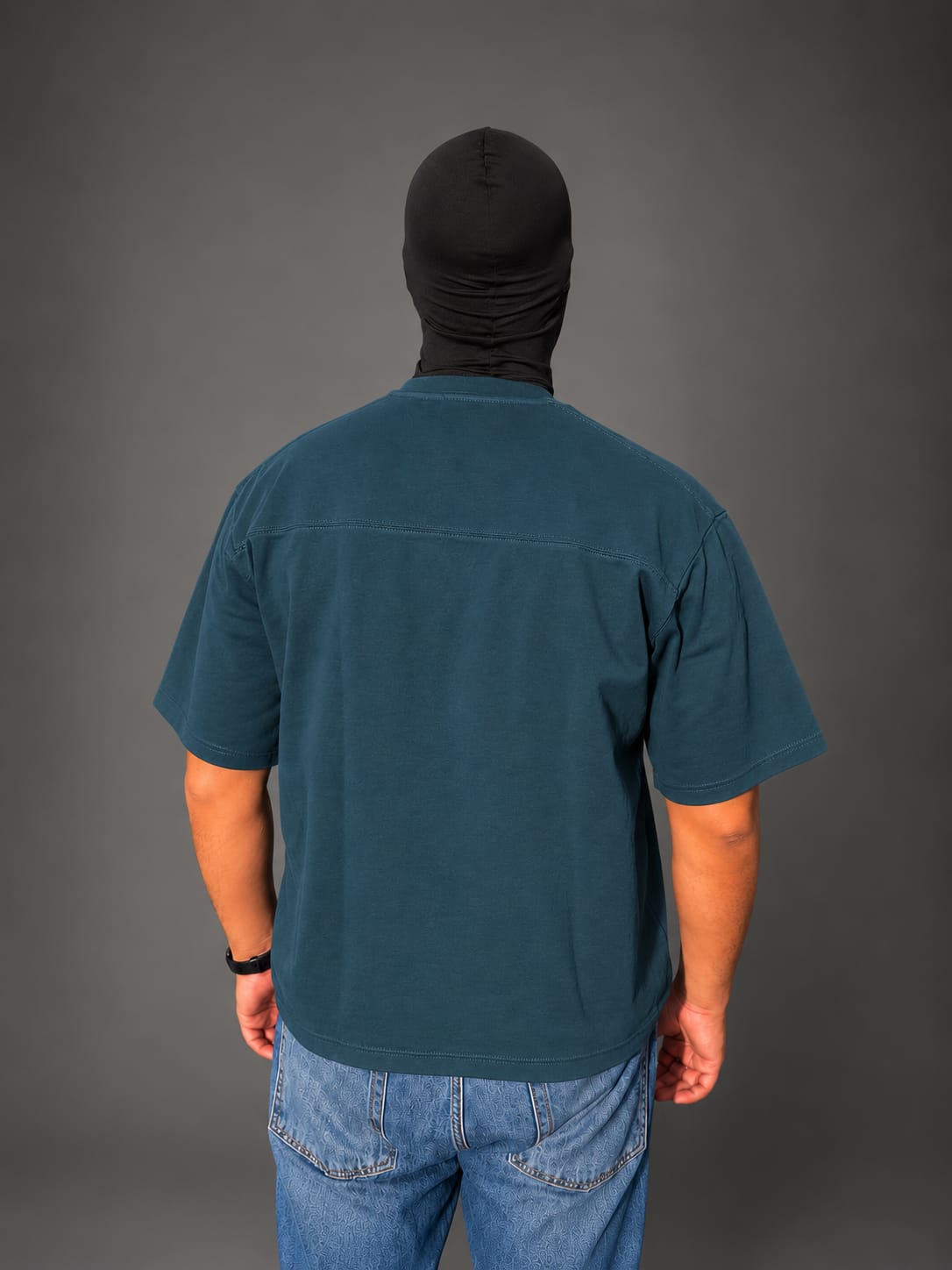 AZEN Petrol Premium Box Fit T-Shirt | 270 GSM | 100% Cotton