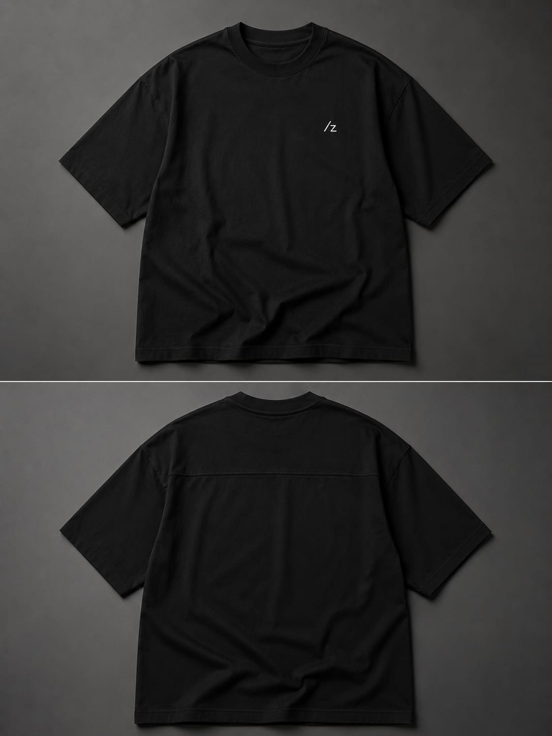 AZEN Black Premium Box Fit T-Shirt | 270 GSM | 100% Cotton